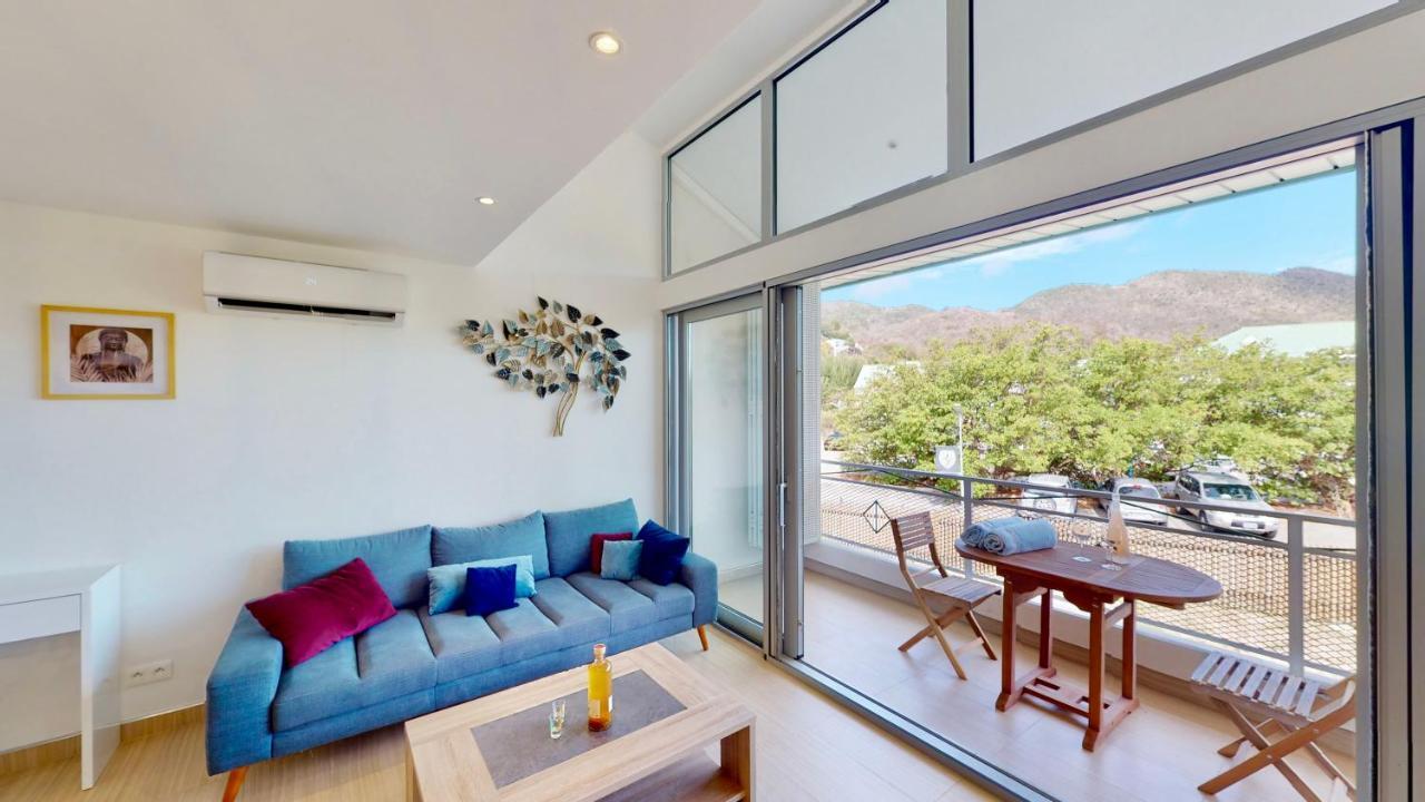 Apartamento Les Lauriers - Piscine Sur Le Toit - Anse Marcel Exterior foto