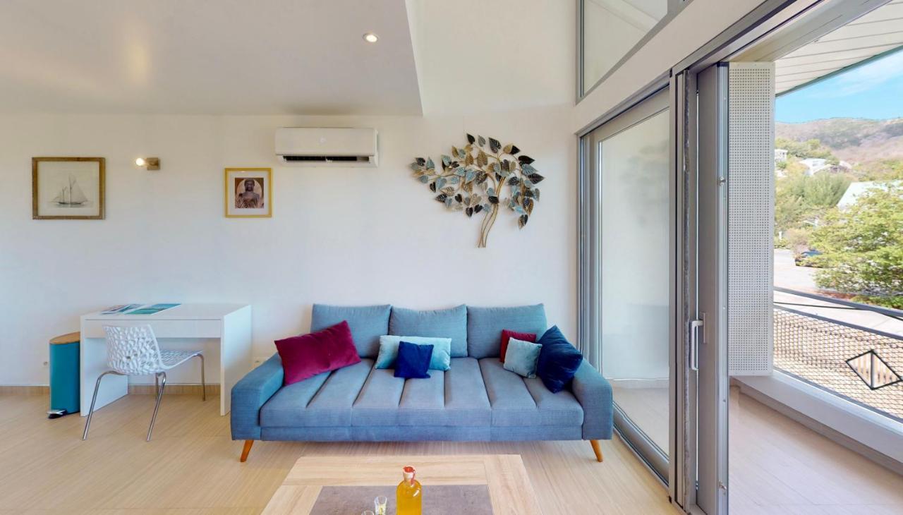 Apartamento Les Lauriers - Piscine Sur Le Toit - Anse Marcel Exterior foto