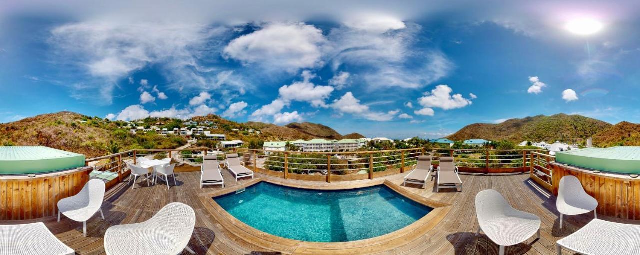 Apartamento Les Lauriers - Piscine Sur Le Toit - Anse Marcel Exterior foto