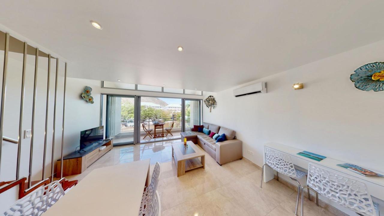 Apartamento Les Lauriers - Piscine Sur Le Toit - Anse Marcel Exterior foto