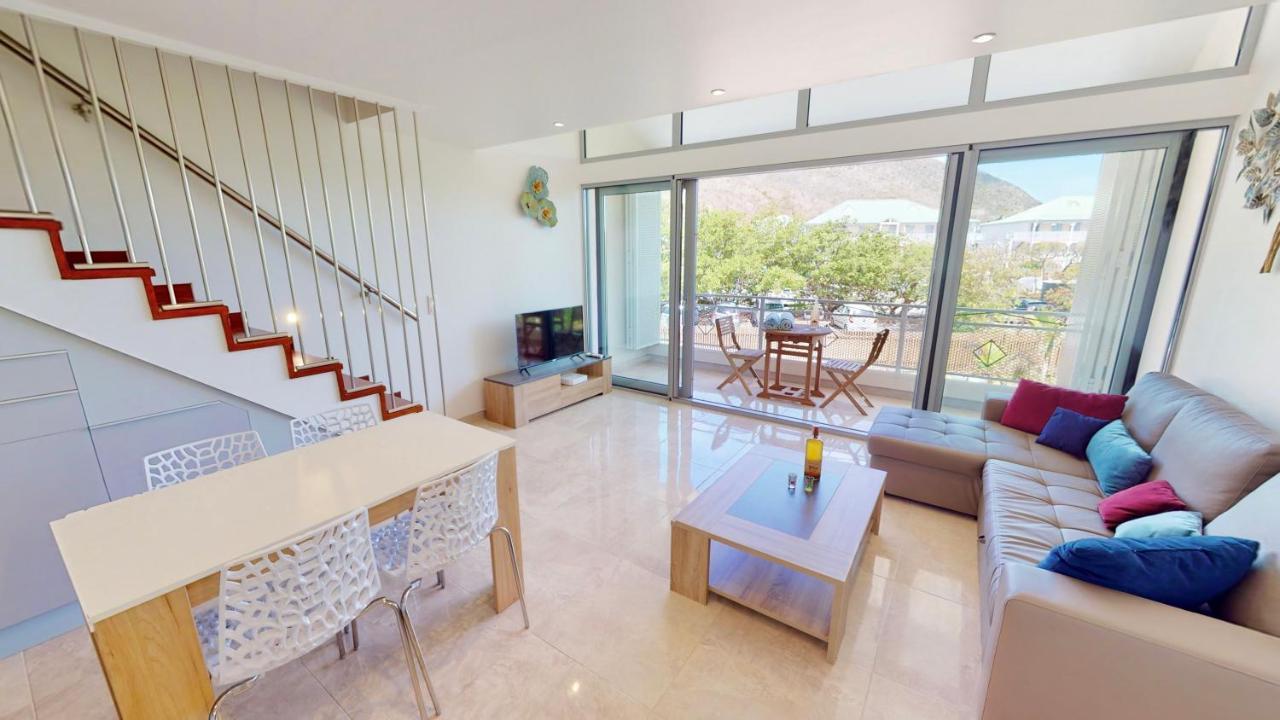 Apartamento Les Lauriers - Piscine Sur Le Toit - Anse Marcel Exterior foto
