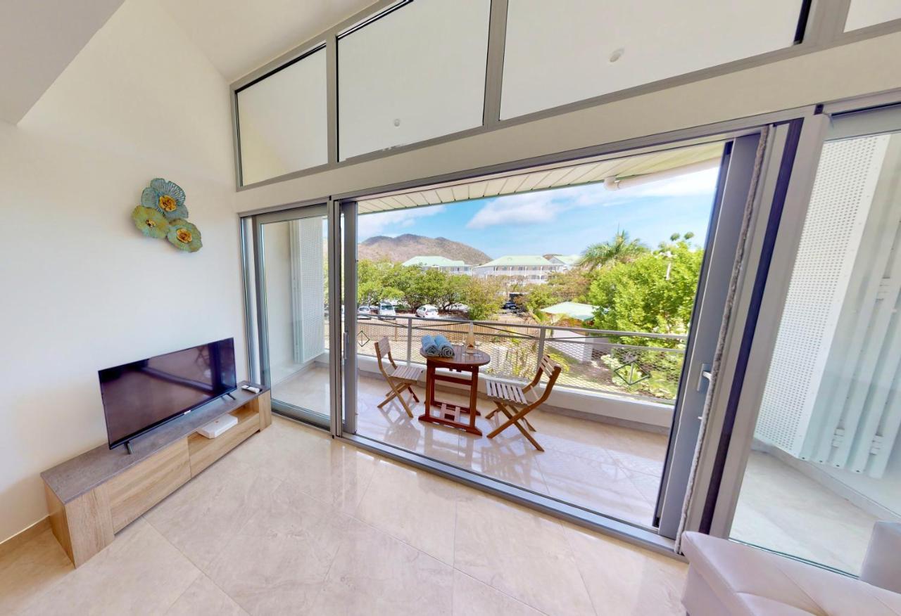 Apartamento Les Lauriers - Piscine Sur Le Toit - Anse Marcel Exterior foto